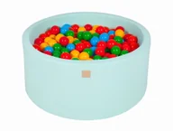 Kosmetyki kąpielowe dla dzieci - Kula do kąpieli MeowBaby Mint okrągła 90x40cm, kule: żółta/czerwona/ciemnozielona/pomarańczowa/niebieska - miniaturka - grafika 1