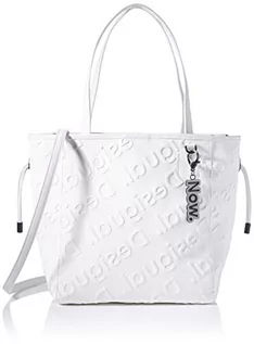 Torebki damskie - Desigual Damska torba na zakupy PU, jeden rozmiar, biały, Rozmiar Uniwersalny - grafika 1