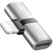 Adaptery i przejściówki - ADAPTER ROZDZIELACZ PRZEJŚCIÓWKA DO APPLE IPHONE - miniaturka - grafika 1