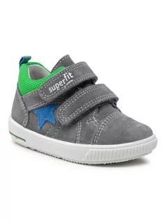 Buty dla chłopców - Superfit Sneakersy 0-609352-25 M Szary - grafika 1