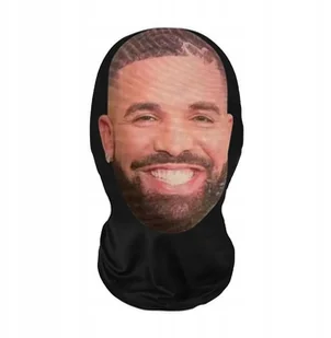 Kominiarka MASKA IMPREZA Narty Motor MIKROFIBRA NADUK 3D COSPLAY Drake - Czapki i chusty sportowe damskie - miniaturka - grafika 1