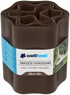 CELLFAST Obrzeże ogrodowe brąz 20cm x 9mb marki 30-013H - Pozostałe akcesoria do uprawy roślin - miniaturka - grafika 1