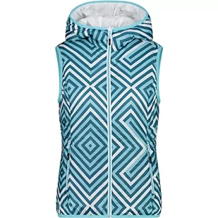 CMP Odwracalna kamizelka damska z kapturem - 33z5146 VEST Damska - Kamizelki damskie - miniaturka - grafika 1