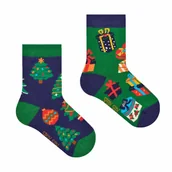 Skarpetki dla dzieci - Choinki i prezenty - Skarpetki dla dzieci 31-35 - Spox Sox - miniaturka - grafika 1