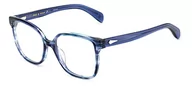 Okulary przeciwsłoneczne - rag & bone RNB3053 Okulary, Blue, 54 damskie, Blue, 54 - miniaturka - grafika 1
