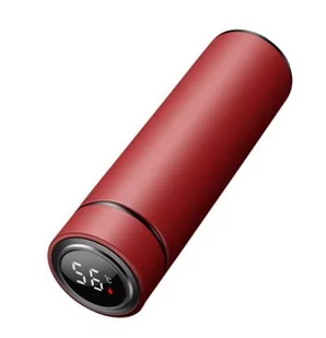 Kubek termiczny termos smart LED 500ml bordowy .. KX6358_2 - Kubki Kubek termiczny termos smart LED 500ml bordowy .. KX6358_2 - Kubki - miniaturka - grafika 1