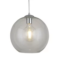 Lampy sufitowe - Searchlight Szklana lampa wisząca Balls, 30 cm, przezroczysta - miniaturka - grafika 1