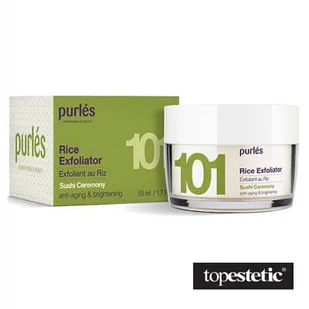 Purles 101 Rice Exfoliator Kremowy peeling ryżowy 50 ml - Peelingi i scruby do twarzy - miniaturka - grafika 2
