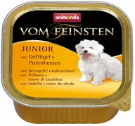 Mokra karma dla psów - Zestaw Animonda vom Feinsten Junior, 24 x 150 g - Drób z sercami indyczymi - miniaturka - grafika 1