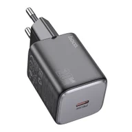 Akcesoria do smartwatchy - HOCO ładowarka sieciowa Typ C QC PD 20W N40 czarna - miniaturka - grafika 1