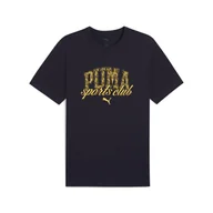 Koszulki sportowe męskie - Męska koszulka PUMA Class z grafiką PUMA New Navy Blue - miniaturka - grafika 1