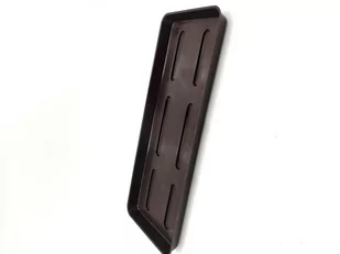Podstawka prostokątna RATTAN 40 cm brąz - Pozostałe akcesoria do uprawy roślin - miniaturka - grafika 1