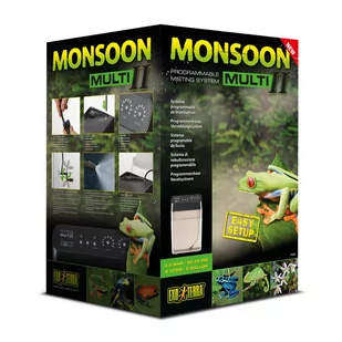 Exo-Terra Monsoon Multi Ii - System Zraszania Terrarium 8 L Ex-2011 - Akcesoria do terrarium - miniaturka - grafika 1
