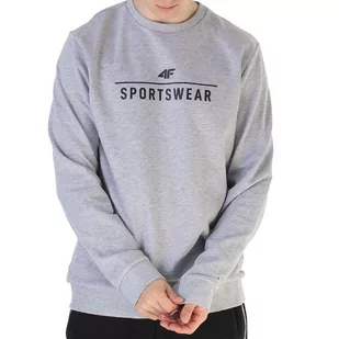 Bluza 4F H4Z22BLM35027M - szara - Bluzy sportowe męskie - miniaturka - grafika 1