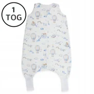 Śpiworki dla dzieci - OCIEPLANY ŚPIWOREK Z NOGAWKAMI 104-122 L WZORY! - miniaturka - grafika 1