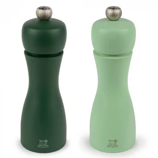 TAHITI DUO Zestaw do soli i pieprzu 15 cm, Earth - Młynki do soli i pieprzu - miniaturka - grafika 1