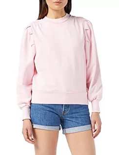 Bluzy damskie - Replay Bluza damska, 10 Różowy, M - grafika 1