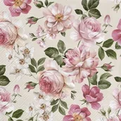 Obrusy i serwetki - Serwetki Roses Glory 33 x 33 cm 20 szt. - miniaturka - grafika 1