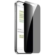Szkła hartowane na telefon - Puro Szkło hartowane Puro Privacy Tempered Glass do iPhone 16 Pro - miniaturka - grafika 1