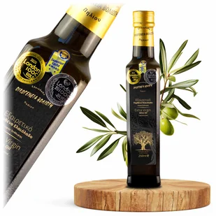 Oliwa z oliwek EV Black 250 ml - Voliotis - Zdrowa żywność - miniaturka - grafika 1