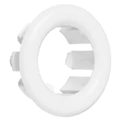 Akcesoria do armatury i ceramiki - EQUATION Rozetka umywalkowa biała 25 mm - miniaturka - grafika 1