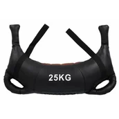 Pozostały sprzęt i akcesoria do ćwiczeń - HMS WBF25 BLACK WOREK TRENINGOWY 25 KG (17-63-006) - miniaturka - grafika 1