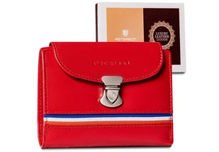 Skórzany portfel damski z systemem rfid - Portfele - miniaturka - grafika 1