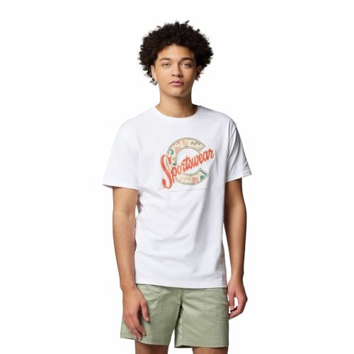 Columbia T-shirt Męski, Grafika M Rapid Ridge
