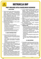 Instrukcje stanowiskowe BHP - IAG04 INSTRUKCJA BHP PRZY OBSŁUDZE KOTŁA WARZELNEGO GAZOWEGO, FN - FOLIA SAMOPRZYLEPNA; (245X350MM) - miniaturka - grafika 1