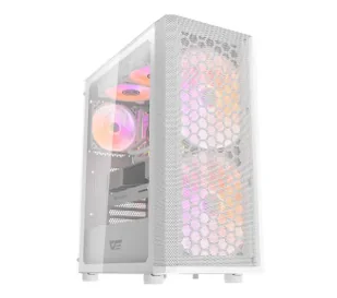 Darkflash DK360 ARGB Biały - Obudowy komputerowe - miniaturka - grafika 1