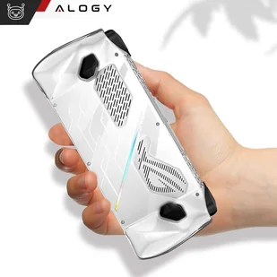 Etui do konsoli Asus Rog Ally Clear Case obudowa pokrowiec silikonowe nakładka Alogy przezroczyste - Części i akcesoria do laptopów - miniaturka - grafika 14