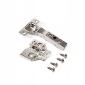 Zawiasy, okucia i inne akcesoria - Emuca X91 Zawias nakładany z puszką 35mm, 1szt - miniaturka - grafika 1