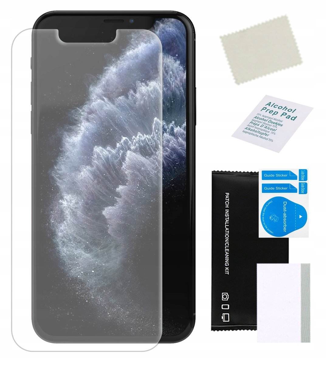 Folia hydrożelowa do IPHONE 11 PRO wytrzymała szkło niepękająceTPU