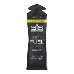 Żel Energetyczny SIS Beta Fuel + Nootropics Cytrynowo-limonkowy - Witaminy i minerały - miniaturka - grafika 1