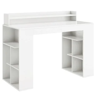 Biurko komputerowe z 2 półkami 120x54x90 cm - Biurka - miniaturka - grafika 1
