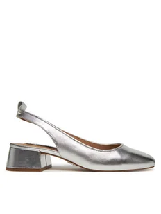 Steve Madden Sandały Smitten s SM11003213 Srebrny - Sandały damskie - miniaturka - grafika 1