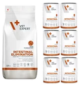 Sucha karma dla psów - 4T Veterinary Diet Dog Intestinal Elimination 12kg + Intestinal 6x400g - miniaturka - grafika 1