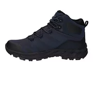 Buty trekkingowe męskie - Hi-Tec Męskie buty trekkingowe NYTRO MID WP granatowe/czarne-UK11, granatowe/czarne, 45 UK - miniaturka - grafika 1