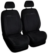 Pokrowce na fotele - Pokrowce Samochodowe Prestige 1+1 Czarne - miniaturka - grafika 1