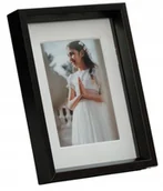 Ramki na zdjęcia - Ramka na zdjęcie 13x18 Black czarna 3D PP9x13 - miniaturka - grafika 1