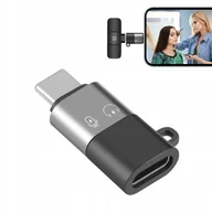 Adaptery i przejściówki - Adapter Przejściówka Redukcja Z Iphone Lightning 8 Pin Na Usb-c Usb Type-c / Pu657b - miniaturka - grafika 1