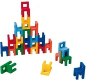 Gry planszowe - Goki Balansująca wieża z krzesełek - miniaturka - grafika 1