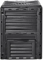 Kompostowniki - Kompostownik 300L ogrodowy obrotowy BPA FREE duży z pokrywą - miniaturka - grafika 1