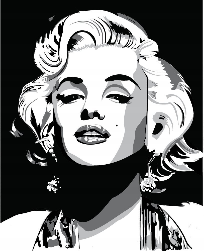 PODKŁADKA POD MYSZ Z Nadrukiem 22x18cm Marilyn Monroe Glamour Tekst Prezent