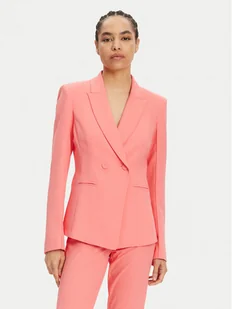 Patrizia Pepe Marynarka 2S1528 A411 R854 Koralowy Regular Fit - Marynarki i żakiety damskie - miniaturka - grafika 1