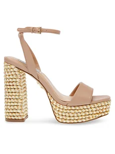 Steve Madden Sandały La verne Sandal SM11002976-02002-750 Beżowy - Sandały damskie - miniaturka - grafika 1
