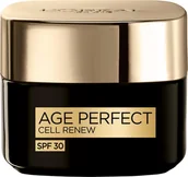 Kremy do twarzy - L'Oreal Paris Age Perfect Cell Renew SPF30 rewitalizujący krem przeciwzmarszczkowy na dzień 50ml 108430-uniw - miniaturka - grafika 1