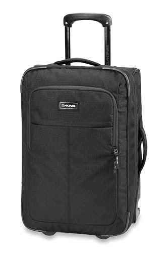 Dakine Carry On walizka na kółkach, wytrzymała walizka na kółkach, przestronna komora główna, torba podróżna, walizka, Czarny/biały, 42 Liter, Torba na kółkach 42 l