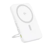 Powerbanki - Baseus PicoGo Qi2 5000mAh 20W Biały - miniaturka - grafika 1