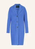 Płaszcze damskie - Oui Płaszcz Wełniany blau - miniaturka - grafika 1